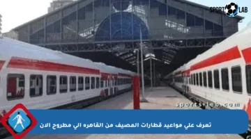 تعرف على مواعيد قطارات المصيف من القاهرة إلى مطروح الآن